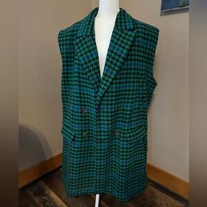 Future Kahlana x Target Long Vest - Green, Blue, Black - 3X